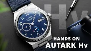 AUTARK Hv - Hardened Titanium Timepiece