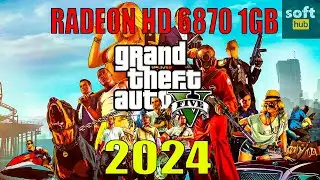AMD Radeon HD 6870 / 6800 Series 1GB Gaming Test: GTA V in 2024