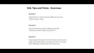 15.  sql tips and tricks exam | Full Course SQL for Data Analysis | 2023