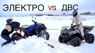Electric ATV vs. Gasoline ATV, 4WD ATV for Adults | Review