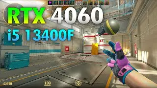 RTX 4060 Counter Strike 2 | i5 13400F + RTX 4060 CS2