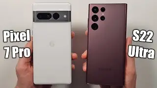 Google Pixel 7 Pro vs Samsung S22 Ultra 🔥 Speed Test