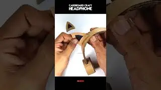 Cute Cardboard Headphone DIY 
