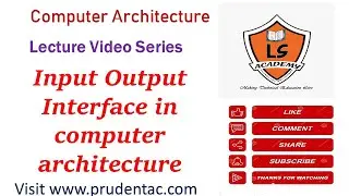 Input Output Interface in computer architecture | input output interface