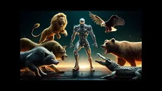 AI draws bionic animals animal fusion #roboticfusion #animalfusion