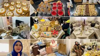 عراضة هماوية 💖أفكار سهلة وإقتصادية للكوتي🥰الهدايا لي جاونا 💖كيفاش تحتافضي بأواني الضيافة🥰