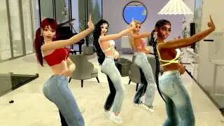 Katseye - Iconic by Mistake I Sims 4 Tiktok Dance Animation 💃💅🤗