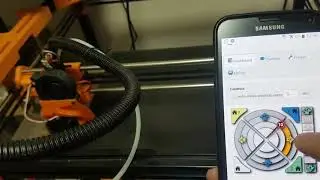 MRR ESPA controlled via webUI on phone (ESP32+Marlin+ESP3D webUI)