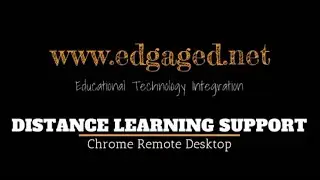 Distance Learning Support