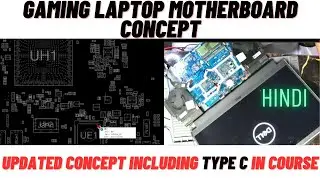 Gaming Laptop Motherboard Concept in 