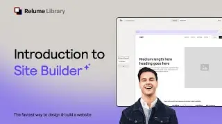 Introduction to Site Builder (Official Demo)