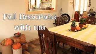 Cozy Cottage Fall Decorate with Me | Homemaking -Dining Room edition, Crockpot Meal