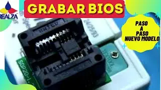 ⚠️CURSO de ELECTRONICA - Como GRABAR una BIOS de impresora / computadora ✅ 100% (FÁCIL)