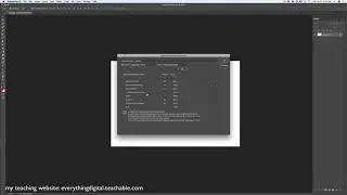 Custom workspace in Photoshop
