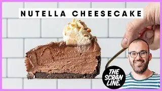 EASY No-Bake Nutella Cheesecake Recipe