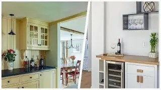 75 Small Farmhouse Home Bar Design Ideas You'll Love 🔴
