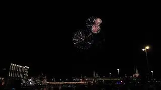 Fireworks on Moscow City Day, 875 years | Салют на День города Москвы, 875 лет (10 Sep 2022)