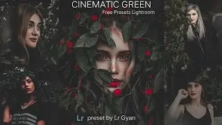 Cinematic Green Lightroom Preset | Free Lightroom Presets | Lightroom Editing | Lr Editing