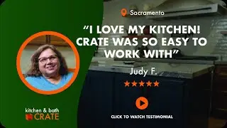 Why Judy chose kitchen & bath CRATE to renovate her kitchen