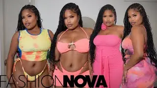HUGE FASHION NOVA HAUL SUMMER 2023 | Dresses, Swimwear, Two Piece Sets