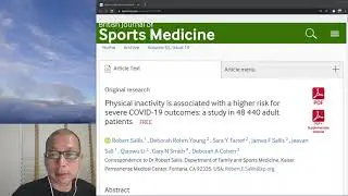 Exercise is almost as good as vaccination for Covid-19