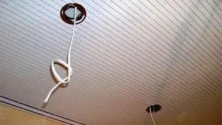 Ceilings from plastic (PVC) panels with your own hands