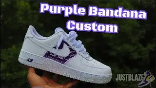 How to Make Custom Bandana Air Force 1s