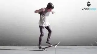 Tuto skate - Apprendre le BACKSIDE POP SHOVE IT avec Wizeloop