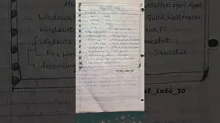 windows 11 short cut keys|computer science notes #shorts #trending #computer #windows #youtubeshorts