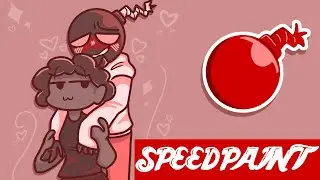 Cherry Bomb (Carol x Whitty) || Friday Night Funkin' Speedpaint