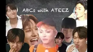 learn the alphabet with ateez
