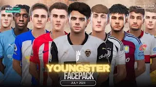 Youngster Facepack Vol.19 Pes 2021 & Football Life 2024 (SIDER) PC