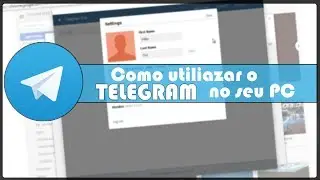 Como utilizar o TELEGRAM pelo computador