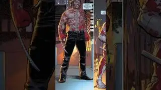 Wolverine Humbles Daredevil #shorts #marvel #comics #wolverine #daredevil