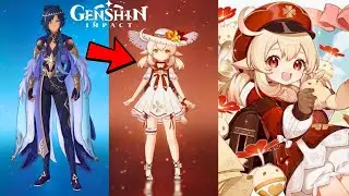 NEWS!! KAEYA and KLEE New SKIN OUTFITS 3.8 Revealed...And New MAP Soon... | Genshin Impact