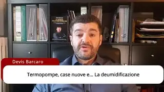 Casa nuova, termopompe professionali e... La deumidificazione