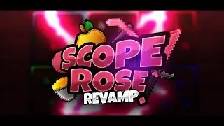 Minecraft: Scope 32X ROSE REVAMP FPS Texture Pack | 1.7/1.8/1.9 MC Resource Pack Gold