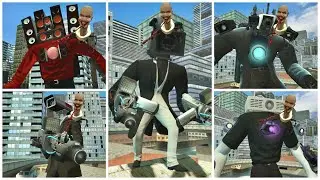 PLAYING AS SKIBIDI TOILET CRAB CONTROLS CAMERAMAN BOSSES Garry's Mod