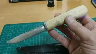 Как сделать нож своими руками. Клинок из напильника |