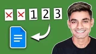 How To Start Page Numbering From Specific Page In Google Docs (2024)