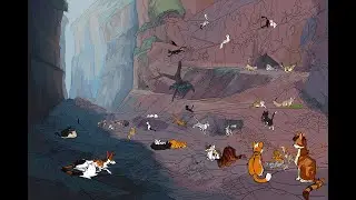 Drawing SkyClan at the Gorge!