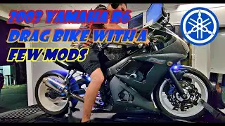 2003 Yamaha R6 drag bike dyno test