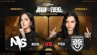 NOS vs FSX — VALORANT Game Changers LATAM Main Event — Final Inferior