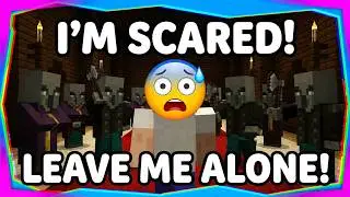 Getting Attacked By Vindicators & Evokers!