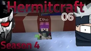 Hermitcraft Season 4 - Ice Boat Race Track! #6