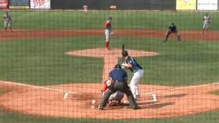 Ryan Westmoreland shoots a single the other way