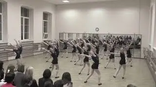 Афро-джаз. Фрагмент урока современного танца. 