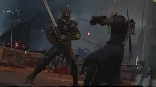 The Witcher 3 - Eredin Boss fight (German)