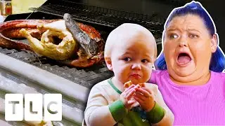 Amy Feeds Her Son Spicy ALLIGATOR For The First Time | 1000-lb Sisters