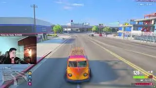 Grota dando fuga de kombi 😂